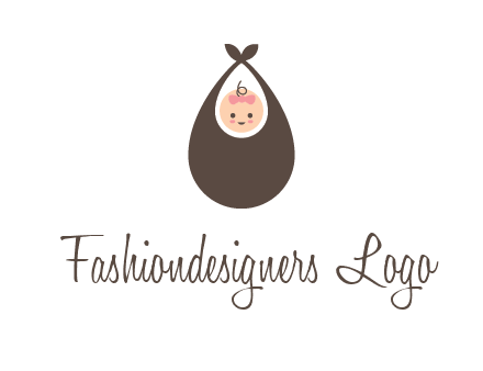 baby bib childcare logo