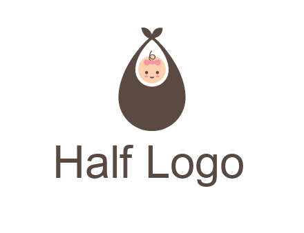 baby bib childcare logo