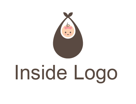 baby bib childcare logo