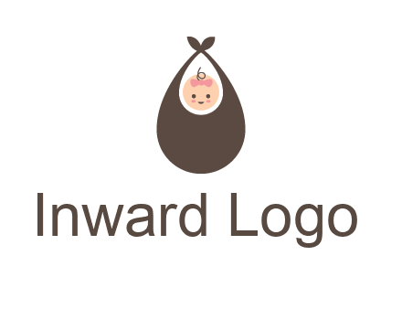 baby bib childcare logo