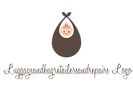 baby bib childcare logo