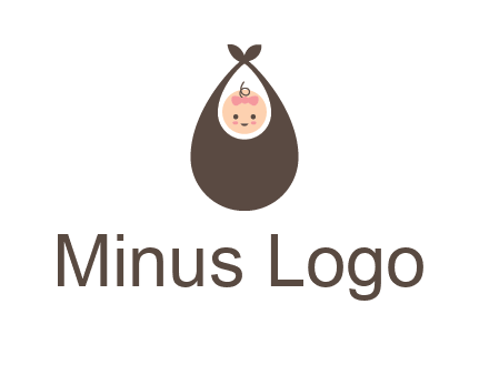 baby bib childcare logo
