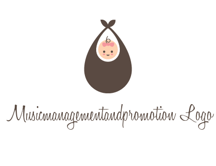 baby bib childcare logo