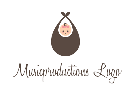 baby bib childcare logo