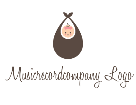 baby bib childcare logo