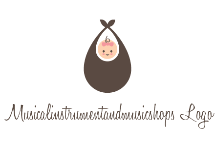 baby bib childcare logo