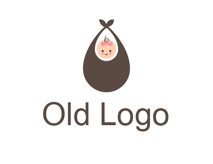baby bib childcare logo