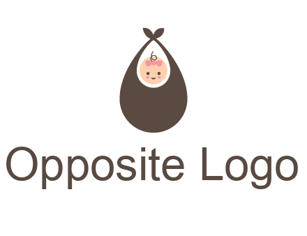 baby bib childcare logo