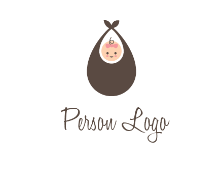 baby bib childcare logo