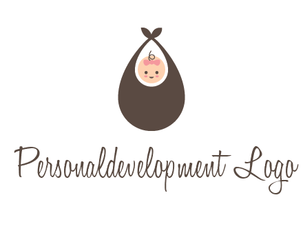 baby bib childcare logo