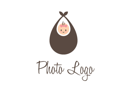 baby bib childcare logo