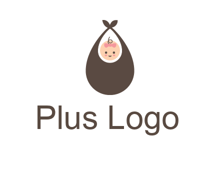 baby bib childcare logo