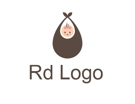 baby bib childcare logo