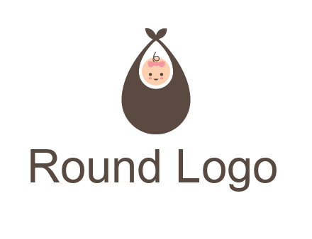 baby bib childcare logo