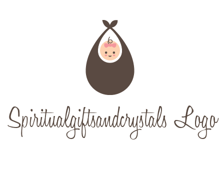 baby bib childcare logo