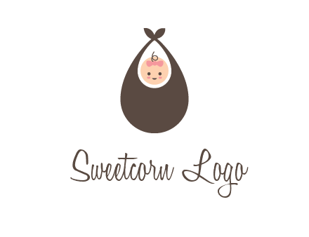 baby bib childcare logo