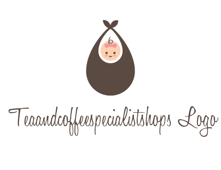 baby bib childcare logo
