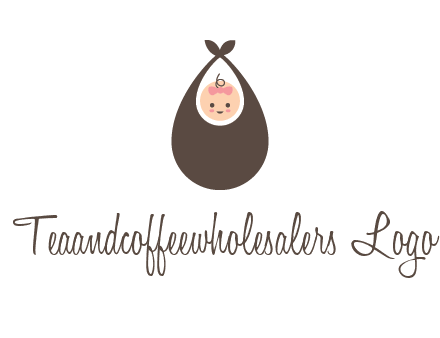 baby bib childcare logo