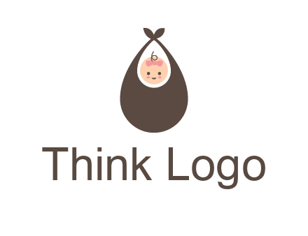 baby bib childcare logo