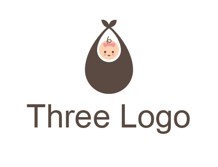 baby bib childcare logo