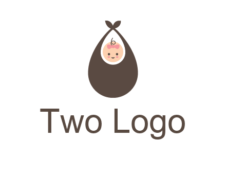baby bib childcare logo