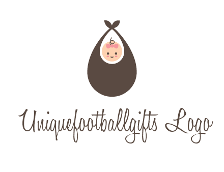 baby bib childcare logo