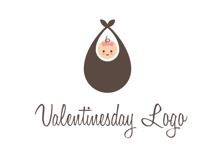 baby bib childcare logo