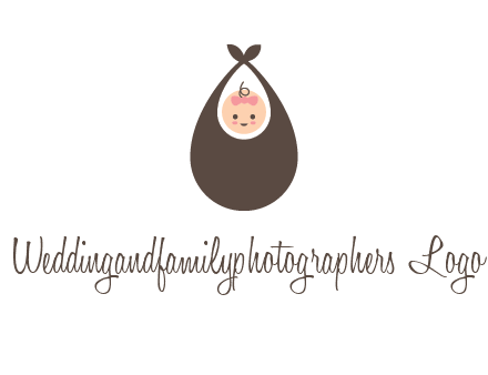 baby bib childcare logo