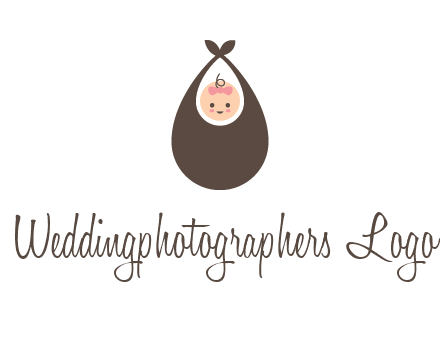 baby bib childcare logo