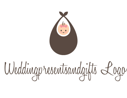 baby bib childcare logo