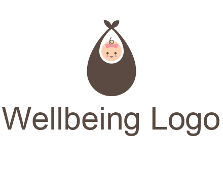 baby bib childcare logo