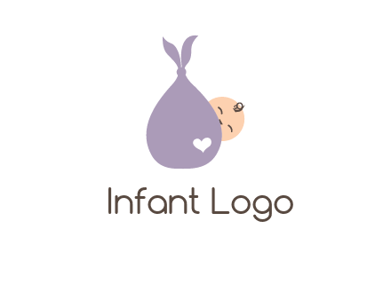 infant in childcare logo