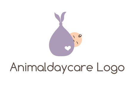 infant in childcare logo