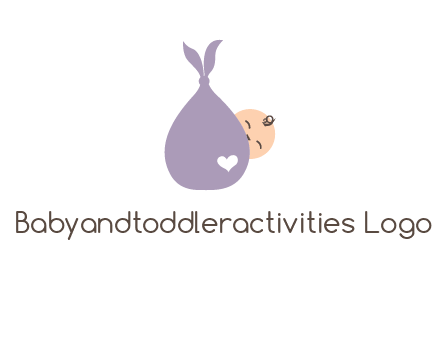 infant in childcare logo