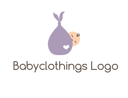 infant in childcare logo