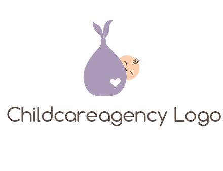 infant in childcare logo