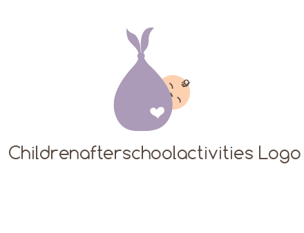 infant in childcare logo