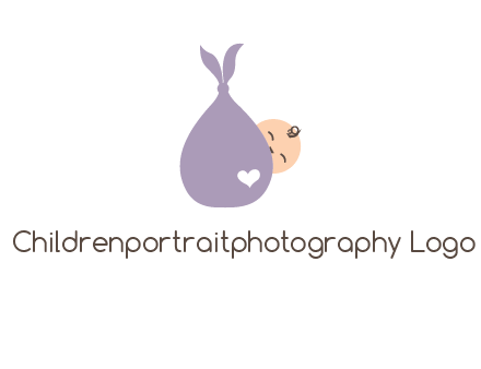 infant in childcare logo