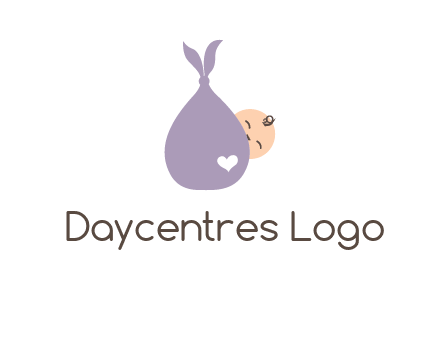 infant in childcare logo