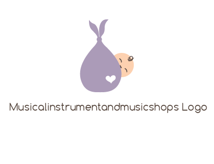infant in childcare logo
