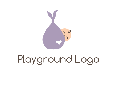 infant in childcare logo