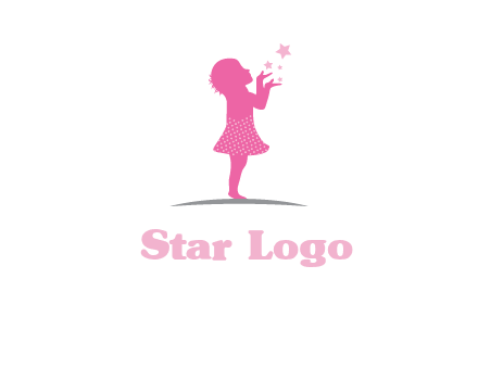 kid with stars logo