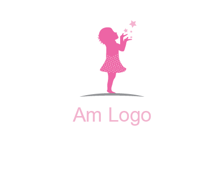 kid with stars logo
