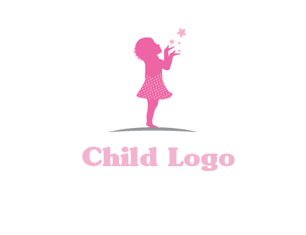 kid with stars logo