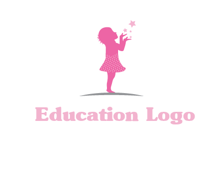 kid with stars logo
