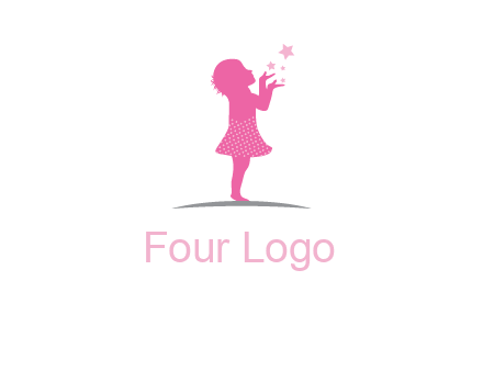 kid with stars logo
