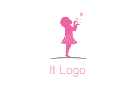 kid with stars logo