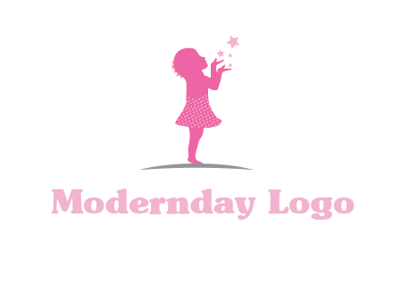 kid with stars logo