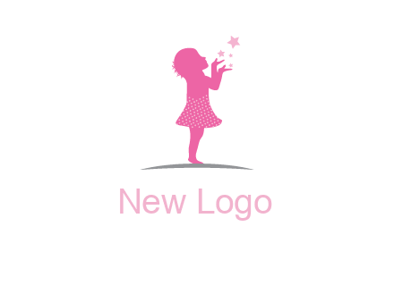 kid with stars logo