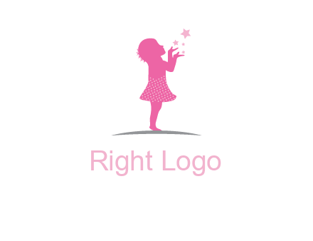kid with stars logo